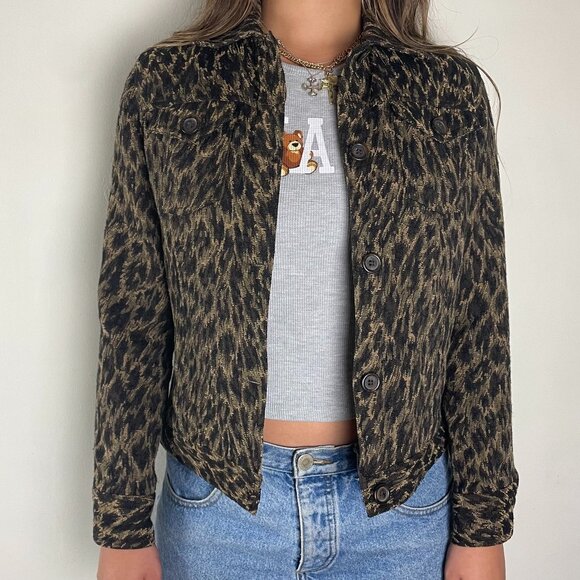 Leopard Animal Print Jacket - Picture 1 of 5